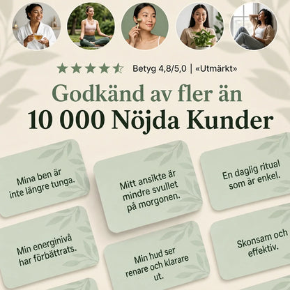 Drenovra - Mindre svullnad, smalare känsla och lättare ben